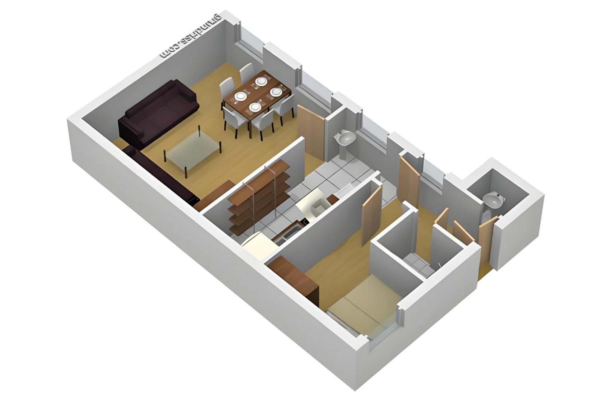 Modern Flat With 2 Rooms, Close To Schoenbrunn Viena Exterior foto